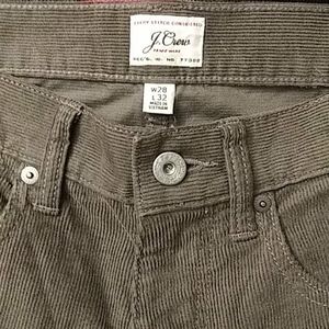 J Crew corduroy pants for men.